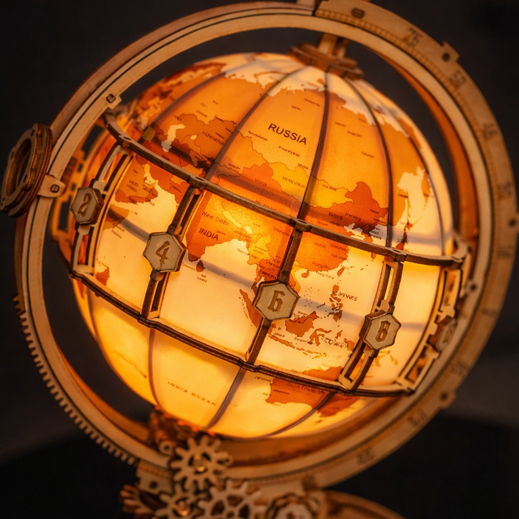 Luminous Globus – Leuchtender Weltglobus