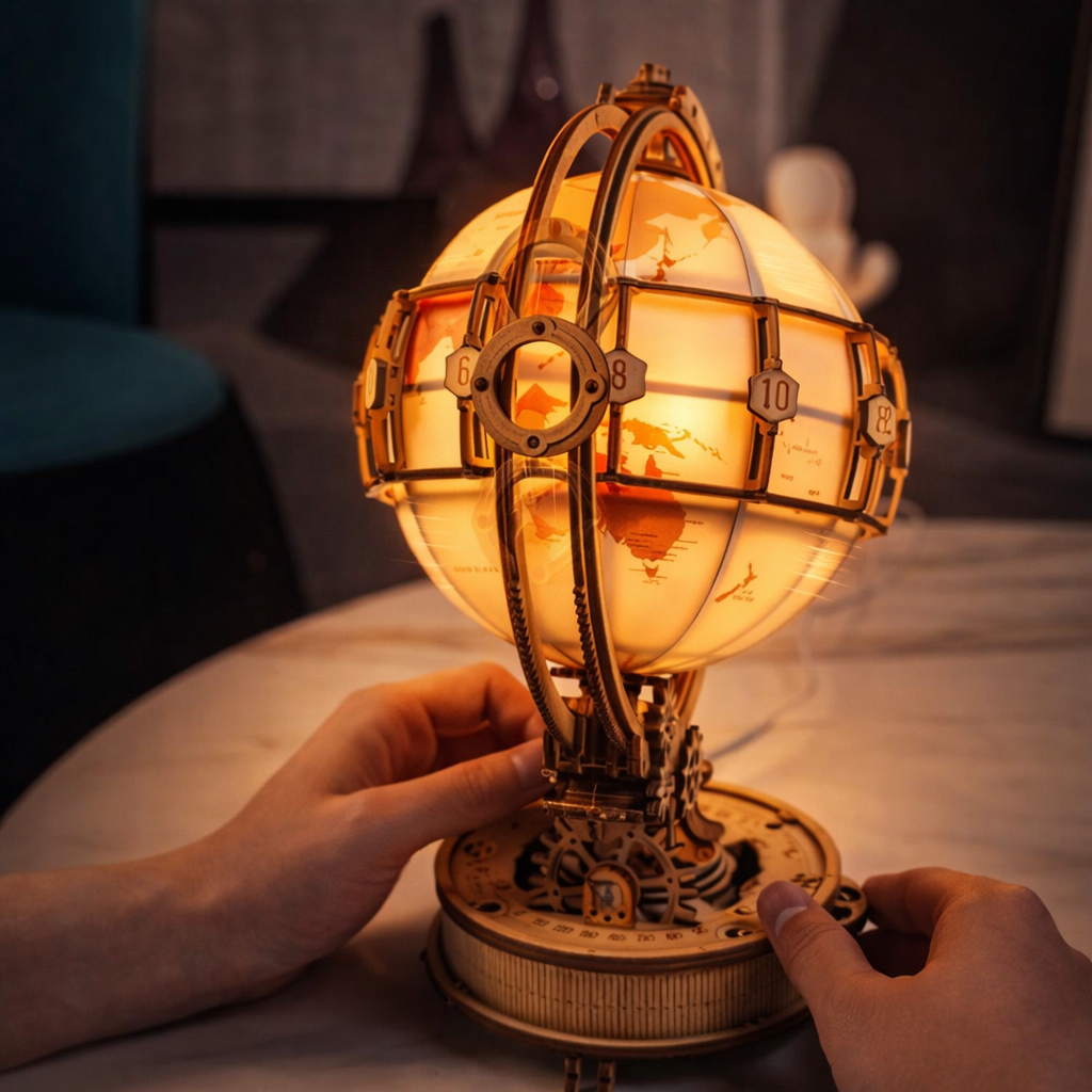 Luminous Globus – Leuchtender Weltglobus